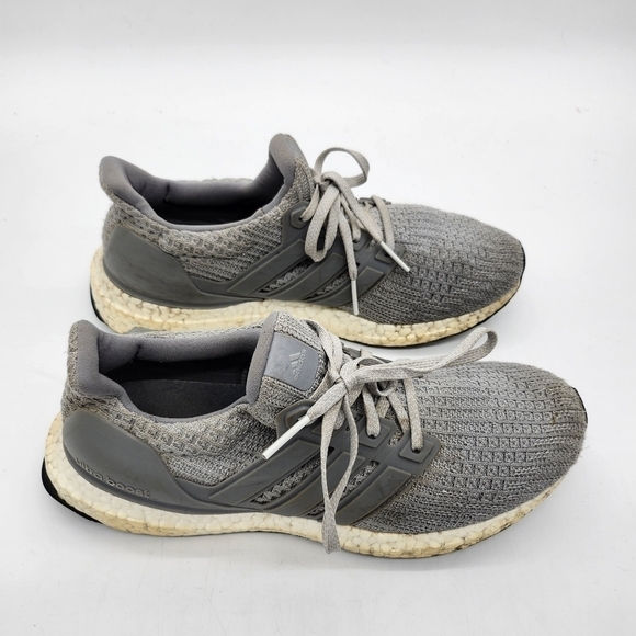 Adidas Ultra Boost BB6150 Gray Running Shoes Sneakers Women Size 8 - Picture 8 of 11